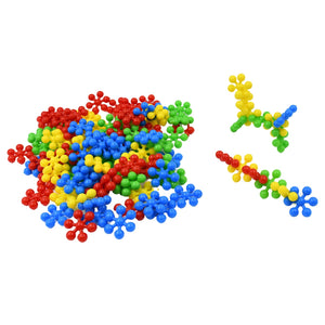 Star Shaped Star Block Interlocking Blocks Colorful Star Building Blocks (100 Pcs Set)