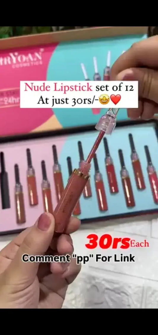 lipstick combo 12 color